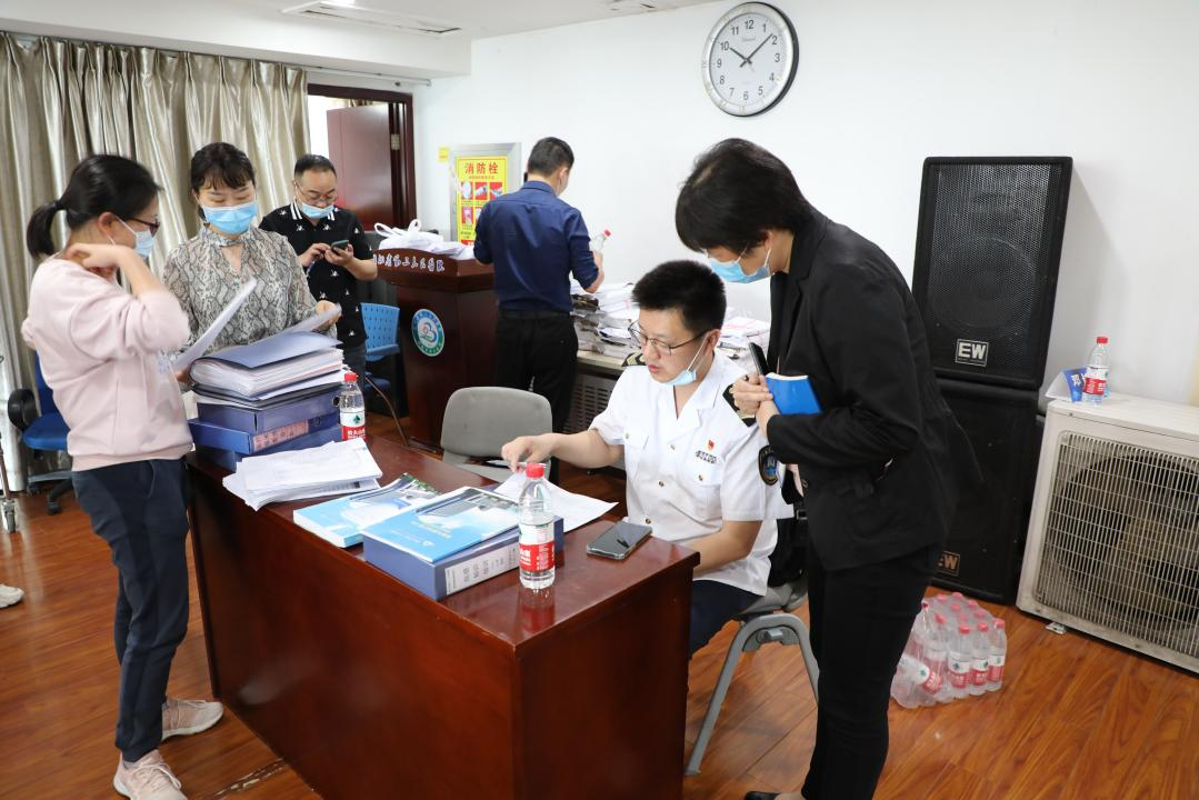 湖北省第三人民醫(yī)院接受武漢市 “雙隨機(jī)四全”綜合檢查