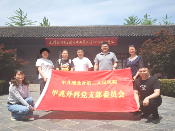 傳承紅色基因 踐行醫(yī)者初心——湖北省第三人民醫(yī)院甲乳外科黨支部赴農(nóng)講所舊址開展主題黨日活動(dòng)